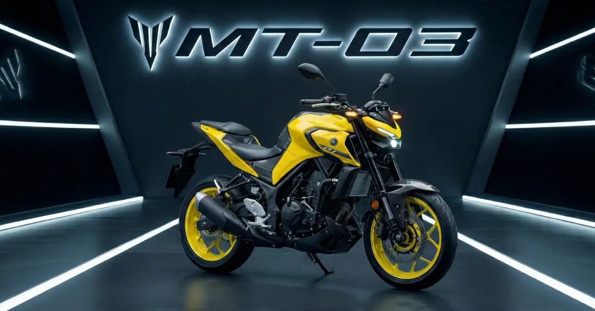 New Yamaha MT-03 2026